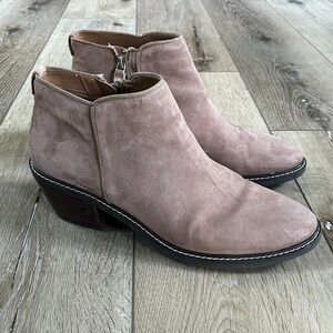 Sam Edelman Pryce Beige Waterproof Booties Ankle Boots
